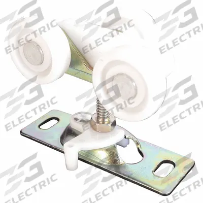 PRIME-LINE Roller: 2 1/4 in Lg, 3 13/16 in Wd, 60 lb Max Wt - Hanging Door Rollers