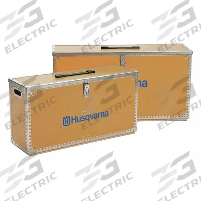 HUSQVARNA Chain Transport Box: 30 in Lg, 12 in Wd, 22 in Ht - Replacement Chains