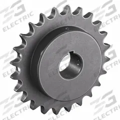 TRITAN Roller Chain Sprocket: 60, For 3/4 in Chain Pitch, 1 3/8 in Bore Dia, 24 Teeth, Steel (MPN 60BS24H X 1 3/8). Key specifications — Brand: TRITAN.