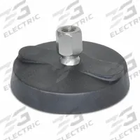 JW WINCO Female-End Leveling Mount: Swivel Boltless, Glass Filled Nylon, 5/8"-11 Thread Size (MPN 10TW12). Key specifications — Load Capacity: 7,500 lbf; Mounting Holes: Mounting Holes Not Included.