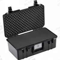 PELICAN Protective Case: 9 1/2 in x 18 3/4 in x 7 3/4 in Inside, Convoluted/Pick and Pluck/Solid (MPN 1506AIR). Key specifications — Closure Type: Press and Pull Latches; Brand: PELICAN; Carry-On Size: Yes.