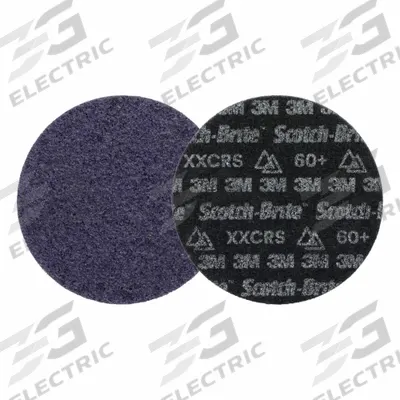 SCOTCH-BRITE Conditioning Disc: 4 in Dia, Ceramic, Extra Coarse, Non-Vacuum, HD-DH - Cool-Cutting Coating-Removal Discs for All Materials