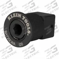 KLEIN TOOLS Adapter: Impact Wrench Compatible (MPN BAT20LWA). Key specifications — attr1170862: Impact Wrench; attr1170863: BAT20LW1; attr1170869: KLEIN TOOLS; attr1179955: Adapter.