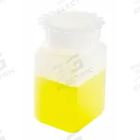 APPROVED VENDOR Graduated Bottle: 100 mL, 3.38 fl oz, HDPE, Natural, Rectangular, Translucent (MPN 226295-0100). Key specifications — Body Color: Natural; Brand: APPROVED VENDOR; Closure Included: Yes; Graduated: Yes.