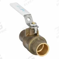 APOLLO Manual Two-Way Ball Valve: 3/4 in, Brass, Straight, Sweat x Sweat, Full Port Ball Port (MPN 77FLF20401). Key specifications — Brand: APOLLO; Handle: Lever.