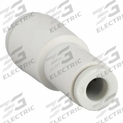 SMC Push-Fit Fitting: 4 mm OD x 6 mm OD Size, Push-to-Connect x Push-to-Connect - Polybutylene & Brass Tube Fittings