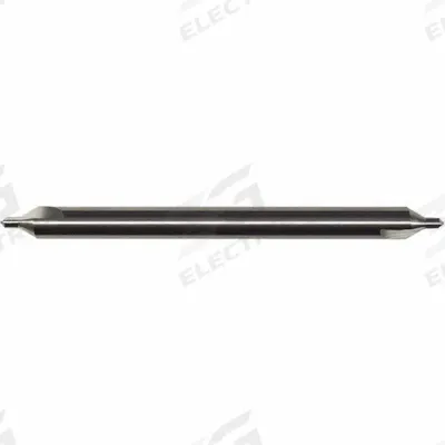 KEO Center Drill: Plain Type, #7, 60°, 6 in Overall Lg - Plain-Tip Center Drills