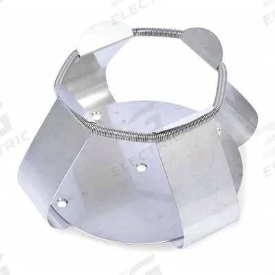 OHAUS Erlenmeyer Flask Clamp: Flask Clamp, Stainless Steel, Rubber Mat - Lab Shakers, Vortex Mixers, & Rockers Attachments