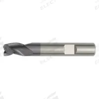 WIDIA HANITA Corner Radius End Mill: Carbide, TiAlN Coated, 3 Flute, 8 mm Mill Dia, 9 mm LOC (MPN DC0308003LW)