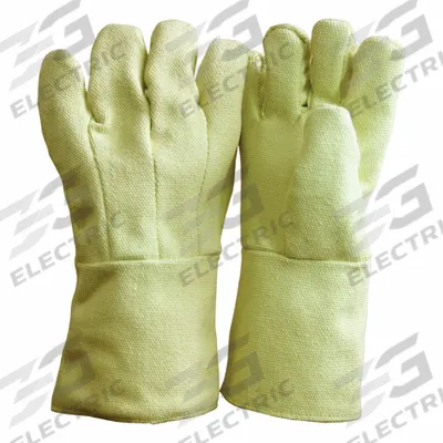 MECHANIX WEAR Knit Glove: Universal, Glove Hand Protection, Smooth, 700°F Max Temp, Yellow - Uncoated Knit Gloves