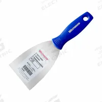 WESTWARD Putty Knife: Bld. Mat. Carbon Steel, Hdl. Mat. Plastic, Bld. Shp. Tapered (MPN 832F94). Key specifications — attr1005781: Protective Bag; attr1004888: WESTWARD; attr1029665: Half.
