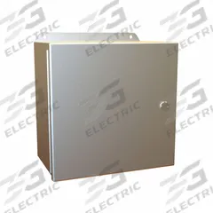 HAMMOND Electrical Enclosure: Aluminum, 10 in x 10 in x 6 in, NEMA 12/13/3R/4/4X, w/Panel, Hinged (MPN EJ10106AL). Key specifications — Brand: HAMMOND; Closure Method: Latches; Enclosure Material: Aluminum; Knockouts: Not Included; Includes Inner Panel: with Inner Panel Included.