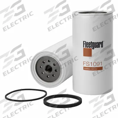 FLEETGUARD Automotive Fuel Filter: 14 in Overall Lg, 4 1/4 in Outside Dia, Diesel Fuel - Spin-On Fuel Filters