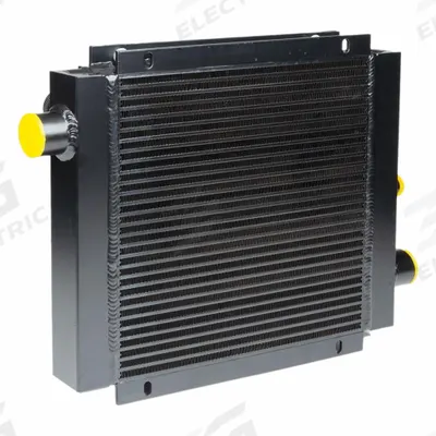 MAXIM Oil Coolers: 17 hp Heat Removed, 100 gpm Max. Flow, 250 psi Max. Pressure - DC Motor Driven Forced Air Oil Coolers