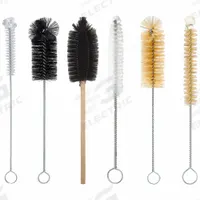 Brush Starter Set: 6 1/4 in_7 in_8 in_11 in_13 in_16 in Overall Lg, Natural Hair/Nylon (MPN 7Y384). Key specifications — Brand: APPROVED VENDOR; Non-Sparking: No; Bristle Color: Black; Bristle Material: Natural Hair.