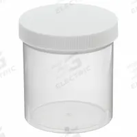 QORPAK Laboratory Jar: Polypropylene, Polypropylene, 16.2 fl oz, 89 mm Body Dia, 96 mm Ht, Round (MPN PLC-03717). Key specifications — Brand: QORPAK; Clarity: Translucent; Closure Included: Yes; Pre-Cleaned: None.