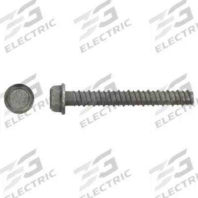 RED HEAD Screw Anchor: 4 in Overall Lg, 1/2 in Dia, Stainless Steel, Plain, External Hex - Heavy-Duty Hex-Head Screw Anchors
