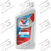 VALVOLINE Engine Oil: Conventional, 1 qt Size, Bottle, 30, Daily Protection (MPN 797978). Key specifications — SAE Grade: 30; Brand: VALVOLINE; Compatible Engine Type: Gasoline Engines; Compatible Vehicle Type: Light Duty Trucks; Oil Series: Daily Protection.