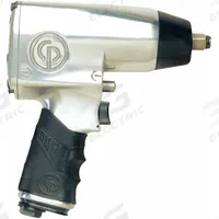 CHICAGO PNEUMATIC Air Impact Wrench: Compact, 1/2 in Drive, Pistol-Grip, Square, Std, Friction Ring (MPN CP734H). Key specifications — attr1321013: NPT; attr1321019: Compact; attr1321030: CHICAGO PNEUMATIC; attr1321012: Standard; attr1321025: Square.