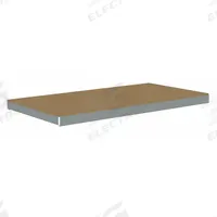 TENNSCO Shelf: 72 in x 36 in, 2,000 lb Load Capacity, Particleboard, Gray, Shelf (MPN ZLCS-7236D). Key specifications — Decking Material: Particleboard; Includes: (2) Front to Back Deck Supports; Decking Finish: Unfinished; Shelf Configuration: Single Straight; Color: Gray; Frame Material: Steel; Brand: TENNSCO; Frame Finish: Zinc Plated.