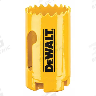 DEWALT Hole Saw: 1 5/16 in Saw Dia., 4/5 Teeth per Inch, 1 3/4 in Max. Cutting Dp - Multi-Material-Cutting Hole Saws without Arbor