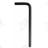 WESTWARD Hex Key: 0 Ball Ends, 5/32 in Tip Size, SAE, Short, Alloy Steel, Black Oxide, L, 2 Tips (MPN 54TU48). Key specifications — attr1205521: WESTWARD; attr1205526: Black Oxide.