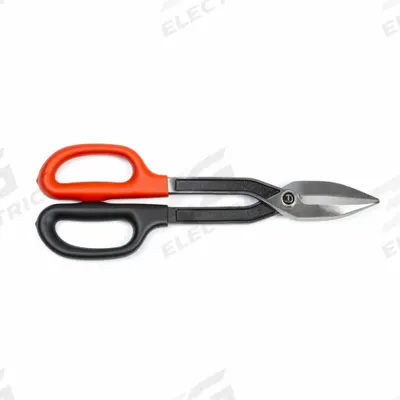 CRESCENT WISS Straight Pattern Tinner Snips,12": Straight, 12 1/4 in Overall Lg