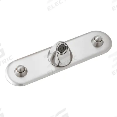 BESTCARE Ligature Resistant Bathroom Faucet: WH3377, Centerset, Brass, Chrome, Manual - Button-Operated Institutional Faucets