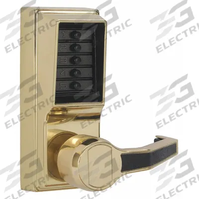 KABA SIMPLEX Mechanical Push Button Lockset: ADA Compliant - Mechanical Keyless Access Locksets