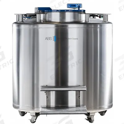 AMERICAN BIOTECH SUPPLY Cryogenic Storage System: 1,595 L Capacity, 5 ft Overall Dia - Cryogenic Storage Systems
