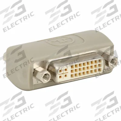 MONOPRICE Video Adapter: (1) DVI Female x (1) DVI Female Adapter - Analog & Digital Video Splitters & Adapters