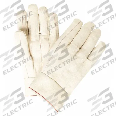 MCR SAFETY Knit Gloves: L ( 9 ), Glove Hand Protection, Uncoated, Cotton, 18 oz Fabric Wt - Uncoated Knit Gloves