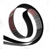MEGADYNE Timing Belt: HTD, 4956TTM14M153, Megasync™ Titanium, Compounded Rubber, Rubber, 150 Teeth (MPN 2100TTM14M125). Key specifications — Industry Number: 4956TTM14M153; Brand: MEGADYNE.
