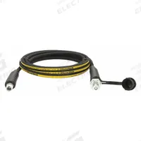 Hydraulic Hose Assembly: 1/4 in ID, CH604 x NPTF, 20 ft Lg, Black, 3/8 in x 3/8 in Fitting Size (MPN HC9220). Key specifications — Hose Color: Black; Hose Tube Material: Rubber; Fitting Type: CH604 x NPTF; Manufacturer Part Number: HC9220; Brand: ENERPAC.