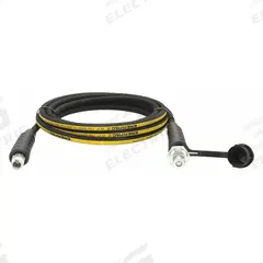 Hydraulic Hose Assembly: 1/4 in ID, CH604 x NPTF, 20 ft Lg, Black, 3/8 in x 3/8 in Fitting Size (MPN HC9220). Key specifications — Hose Color: Black; Hose Tube Material: Rubber; Fitting Type: CH604 x NPTF; Manufacturer Part Number: HC9220; Brand: ENERPAC.