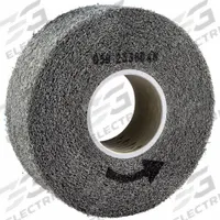 NORTON Convolute Wheel: 8 in Dia x 2 in W, 3 in Arbor, Silicon Carbide, Medium, Soft (4), Soft (MPN 66261058521). Key specifications — Series: Bear-Tex Clean & Finish; Brand: NORTON.