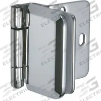 SUGATSUNE Glass Door Hinge: 1 5/8 in Wd, Black (MPN XL-GH03-48-8CR). Key specifications — Mounting Style: Full Surface; Brand: SUGATSUNE.