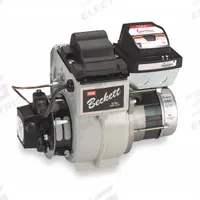 RW BECKETT Hot Water and Steam Boiler Oil Burner: BR100GU, Without Nozzle or Air Tube, 120 V AC Volt. Key specifications — Burner Type: Without Nozzle or Air Tube; Brand: RW BECKETT; Model Number: BR100GU.