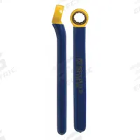 AMPCO Box End Wrench: Insulated, 1/2 in Head Size, 6 in Overall Lg, Offset, 15° Head Offset Angle (MPN IWSB-1/2). Key specifications — attr309427: Insulated; attr309429: Yes; attr324926: AMPCO.
