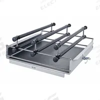 IKA AS 501.2 Separating Funnel Attachment: 0025002983, 17 3/4 in Overall Lg, 17 3/4 in Overall Wd (MPN 8000300). Key specifications — Hold Capacity: (12) 50 mL Funnels; Brand: IKA; Compatible with Manufacturer Model Number: 0025002983; Product Type: Separating Funnel Attachment.