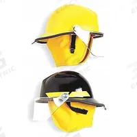 BULLARD Fire Helmet: White, Modern Rear Brim, Chin Strap, 6 pt Ratchet (MPN PXSWH). Key specifications — Color: White; Chin Strap: Yes; Brand: BULLARD; Style: Modern Rear Brim; Suspension: 6 pt Ratchet.