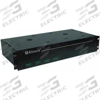 ALTRONIX Power Supply 16Fuse 6-15VDC @ 10A Rack: Power Supply, 115V AC (MPN R615DC1016). Key specifications — Input Voltage: 115V AC; Material: Steel; Brand: ALTRONIX; Product Type: Power Supply.