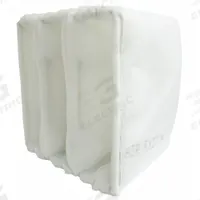 GRAINGER Cube Air Filter: 24 in x 24 in x 20 in, 3 Pockets, Synthetic, Blue/White, MERV 8 (MPN 2JTG1). Key specifications — Performance Rating: MERV 8; Brand: GRAINGER; Media Color: White; Frame or Header Material: Galvanized Steel; Media Material: Synthetic; Surface Tackifier: Yes.