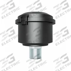 SOLBERG Filter Silencer: 1/2 in (M)NPT Inlet Size, 10 cfm, 3.12 in Overall Ht, 3.25 in Outside Dia (MPN PS-06-050). Key specifications — attr60071: PS-06-050; attr60074: SOLBERG.