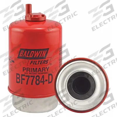 BALDWIN FILTERS Fuel Filter: Cartridge, 6 in Overall Lg, 3 5/16 in Outside Dia - Can-Type Fuel/Water Separators