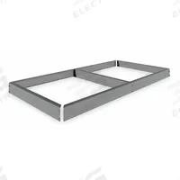 TENNSCO Shelf: 48 in x 24 in, 2,250 lb Load Capacity, Gray, Shelf (MPN ZK-4824). Key specifications — Includes: Front to Back Support; Shelf Configuration: Single Straight; Color: Gray; Frame Material: Steel; Brand: TENNSCO; Frame Finish: Zinc Plated; Product Type: Shelf.