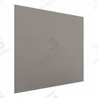 HADRIAN Partition Panel: Stainless Steel, Powder-Coated, Light Gray, 58 in Ht, 64 in Wd, 1 in Thick (MPN 530064-535). Key specifications — Door Swing: Out Swing; Brand: HADRIAN; Color: Light Gray; Finish/Texture: Powder-Coated.