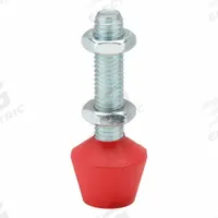 DE-STA-CO Flat Tip Spindle: Neoprene Tip, M8x1.25, 2 3/32 in Lg, 2 3/32 in Thread Lg (MPN 225208-M). Key specifications — Brand: DE-STA-CO; Material: Neoprene; Thread Size: M8x1.25; Includes: Jam Nuts; Compatible with Series: 207-UB; Spindle Construction: Neoprene Tip.