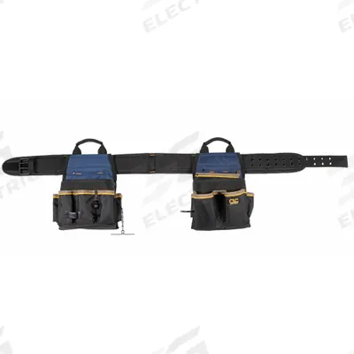 CLC Tool Belt: 29 in to 46 in Waist Size, Pockets 20 - Tool Belts