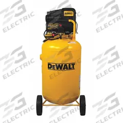 DEWALT Air Compressor: Oil Free, 30 gal, Vertical, 1.9 hp, 6 cfm @ 90 psi, 155 psi Max Op Pressure (MPN DXCMLA1983012). Key specifications — attr48686: Oil Free; attr48685: 120V AC; attr48689: 4.7 cfm @ 155 psi; attr48678: 15.0 A; attr48671: DEWALT; attr124308: Standard (75 dBA or more).